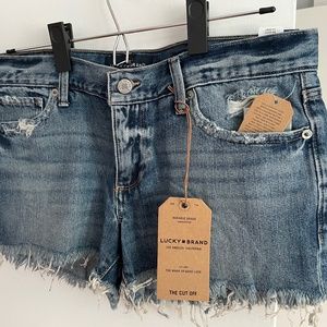 LUCKY jean shorts (cut offs)